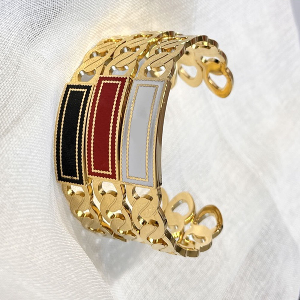 Retro Style Bracelets Crystal Bangles Jewelry Accessories Inlaid Diamond Bracelet Bangle Wer Voguish Charm Women Wristband Cuff