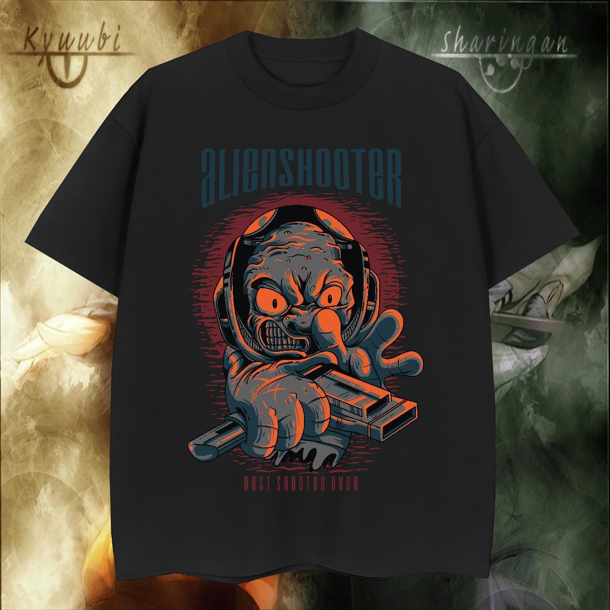 Brand T shirt ET Tshirts 230g 100% Cotton High Street Hip Hop Comfortable Plus Size Cartoon Breathable Crew Neck Tshirt for Man Woman