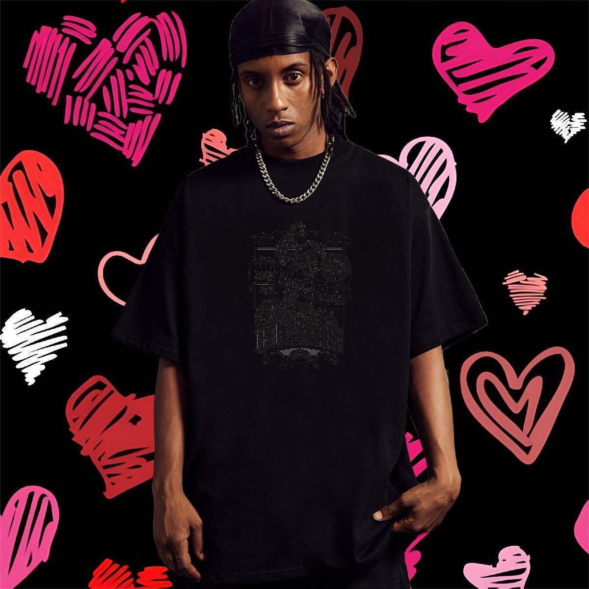 Fashion Designer Men T Shirts motorbike Polos 100% Cotton 230g Hip Hop Street Soft Oversized 3XL 4XL Breathable Crew Neck Men Tees