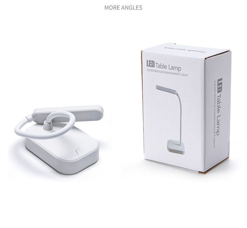 Foldable Smart LED Bedroom Light - Ideal for Students' Desks and Dorm Rooms