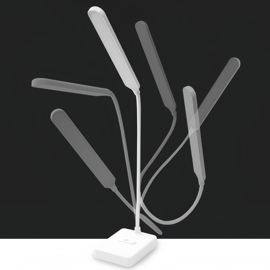 Eye-Protection LED Desk Lamps for Students & Offices - Adjustable & Foldable Lighting Solution