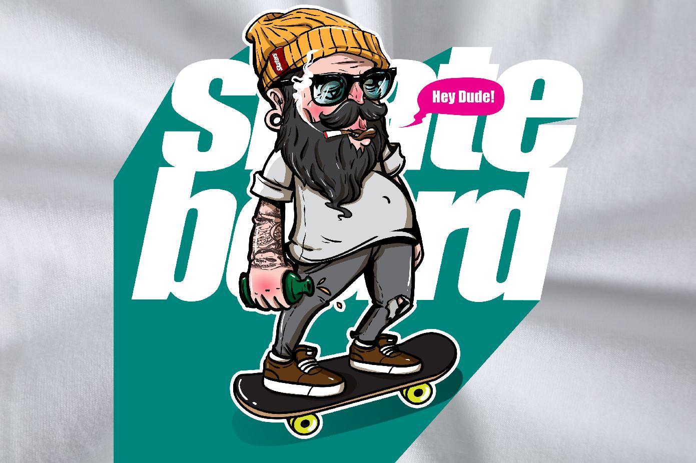 Fashion Designer T shirt person Tshirts 230g 100% Cotton Street wear Hip Hop Cool Skull Short Sleeve O-Neck Men Tshirts