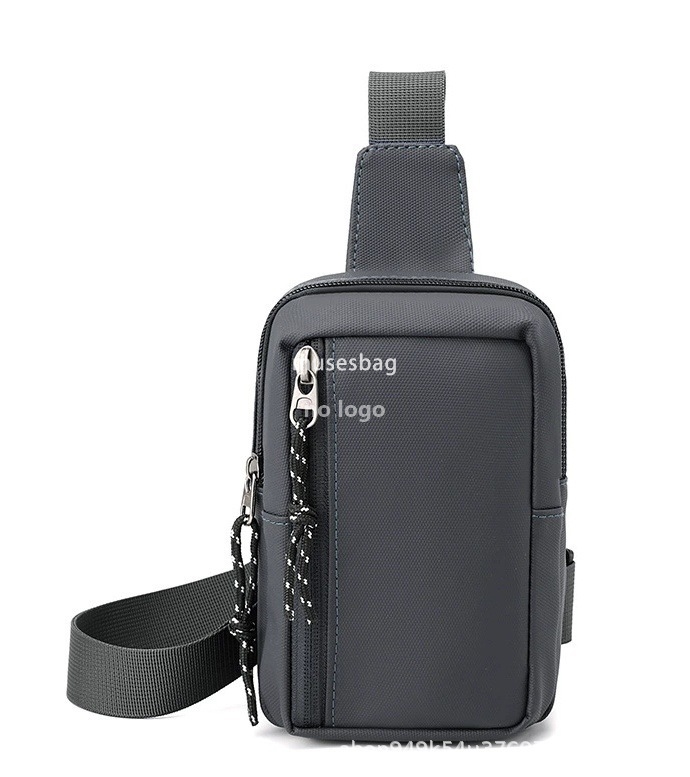 New men's small chest bag personality crossbody mini youth fashion portable waterproof outdoor street trend cross-border
