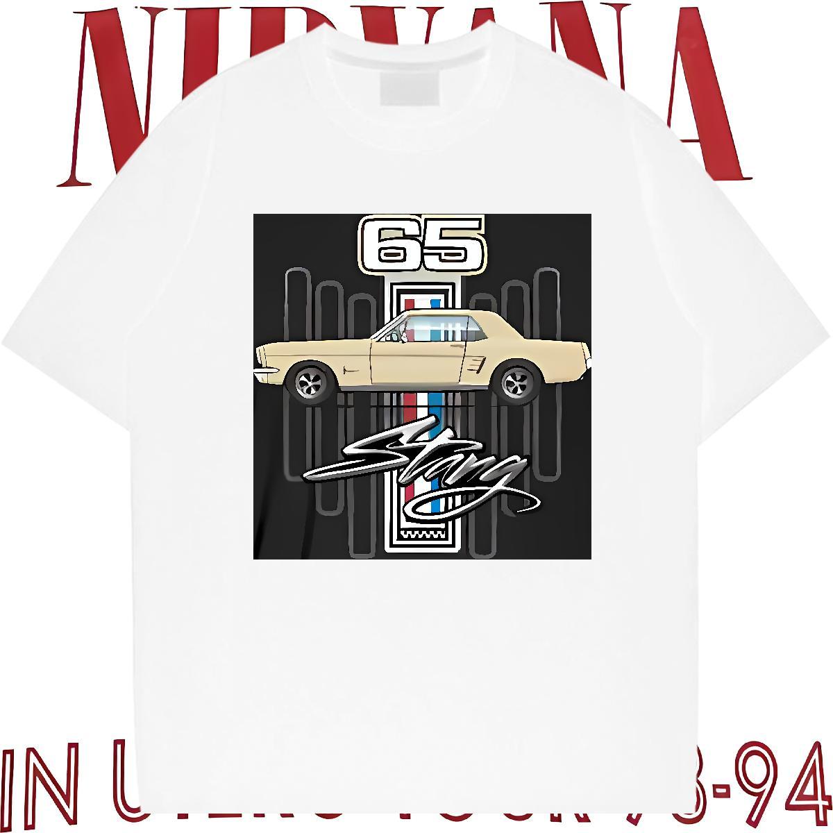 New Arrival Men T Shirts car Wear 100% Cotton 230g Hip Hop Street Unisex Custom Anime Round Neck Short Sleeve Men Tees