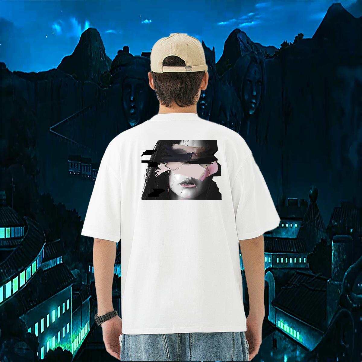 Fashion Design T-Shirts for Men women Tees 100% Cotton 230g Beach Loose Custom Printing Crew Neck Breathable Men Tees