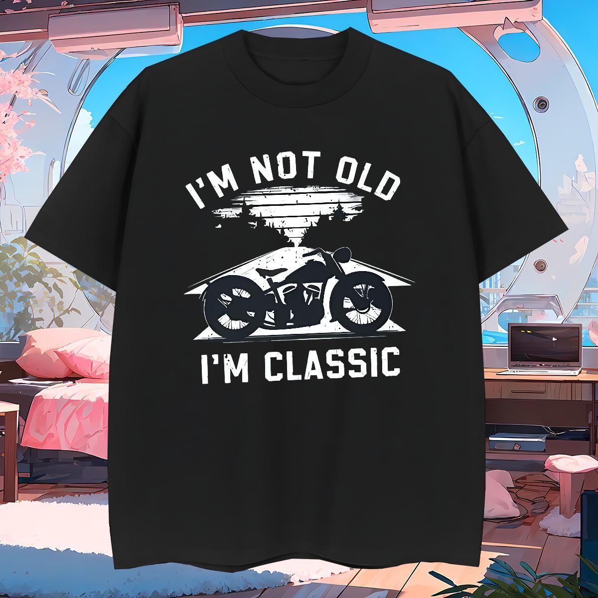 Customized T Shirt For Man Motorcycle Tops Shirt 100% Cotton 230g Beach TOP Quality Custom Print Plus Size Breathable Tshirt for Man Woman