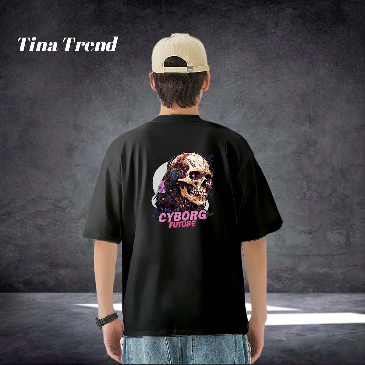 Classic Casual T Shirt For Man skull Tshirts 230g Cotton Outdoor Free Shipping Custom Anime O-Neck Short Sleeve Couples T Shirts