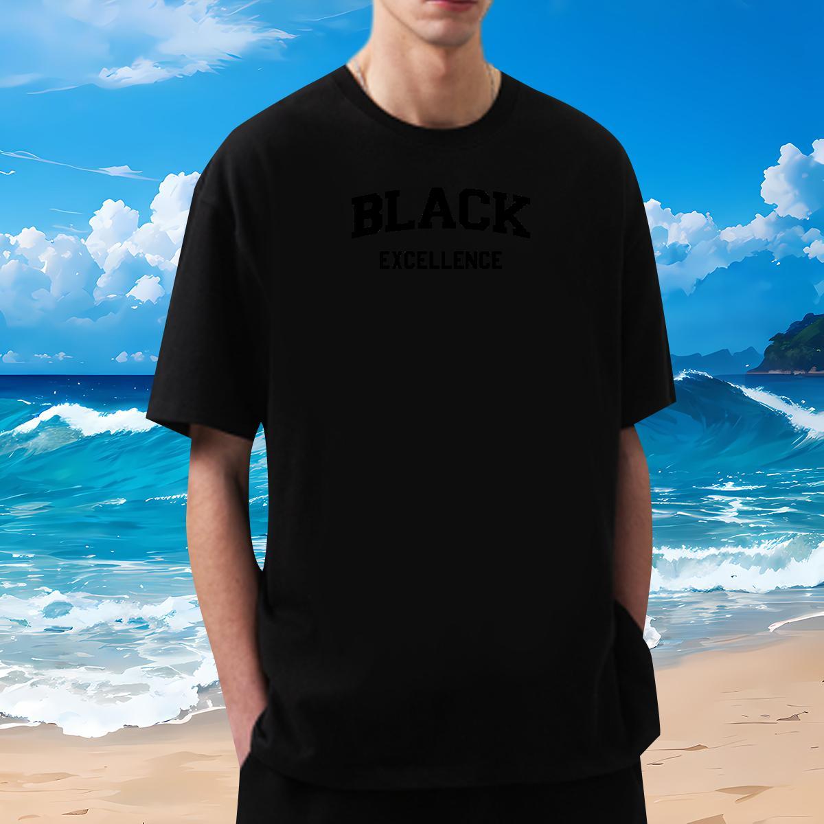 New Arrival Man T Shirts letter Tshirts 230g Cotton Street Wear Loose Fit DIY Printed Breathable Crew Neck Men Tops Tees