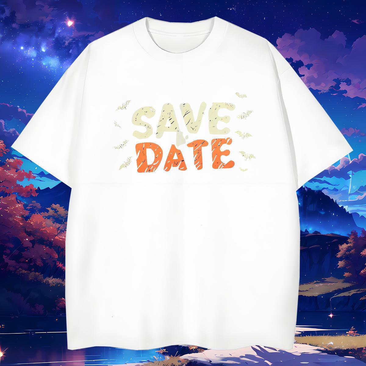 DIY Customized Man T Shirts letter Clothings 230g Pure Cotton Outdoor Cool Design Custom Print Oversized O Neck Short Sleeves Men Tops Tees