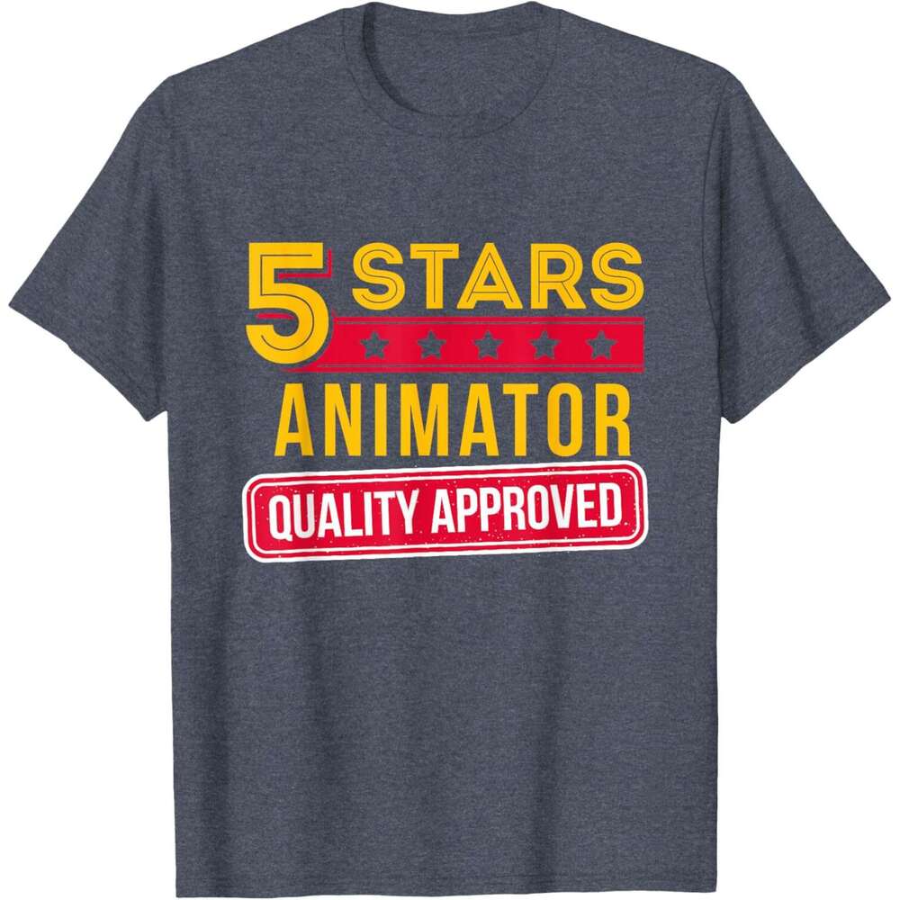 T shirt for Mens 5 Stars Funny Animation Drawing Gift T-Shirt shirts tshirt graphic tee Casual tops summer clothes Short sleeve Free shipping