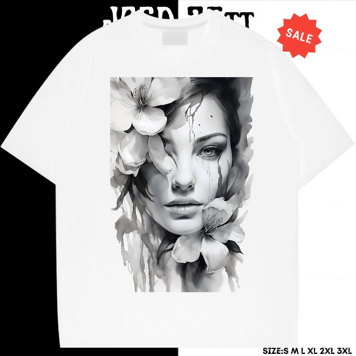 2024 New T Shirts Men women Tops 230g 100% Cotton High Street Hip Hop Comfortable Plus Size Cartoon Breathable Short Sleeve Men Tshirts