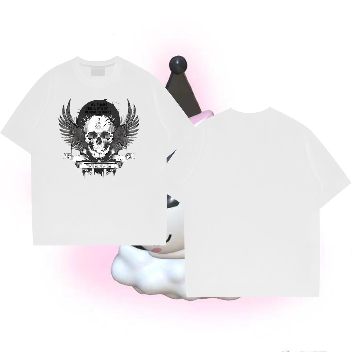 New Arrival T Shirt For Man halloween Tee Shirt 100% Cotton 230g Street Casual Comfortable Black Oversized Crew Neck Breathable Couples T Shirts