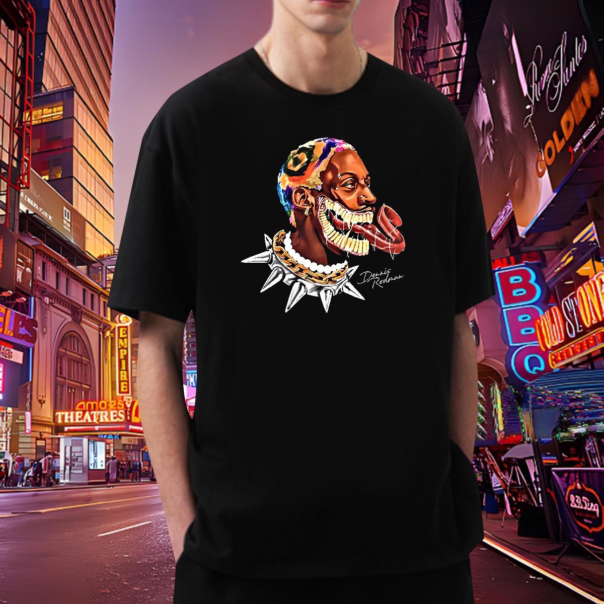 Designer T Shirt For Man portrait Wear 230g 100% Cotton Summer Casual High Quality DIY Printed Breathable Short Sleeve Men Tshirts