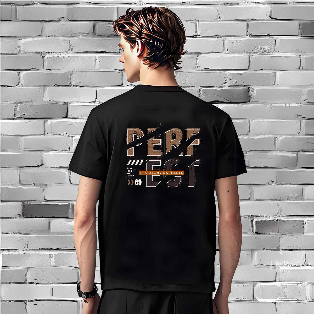 Customized Man T Shirts letter Tops Tees 230g 100% Cotton Street Casual Soft Custom Anime Pure Cotton Men Tshirts