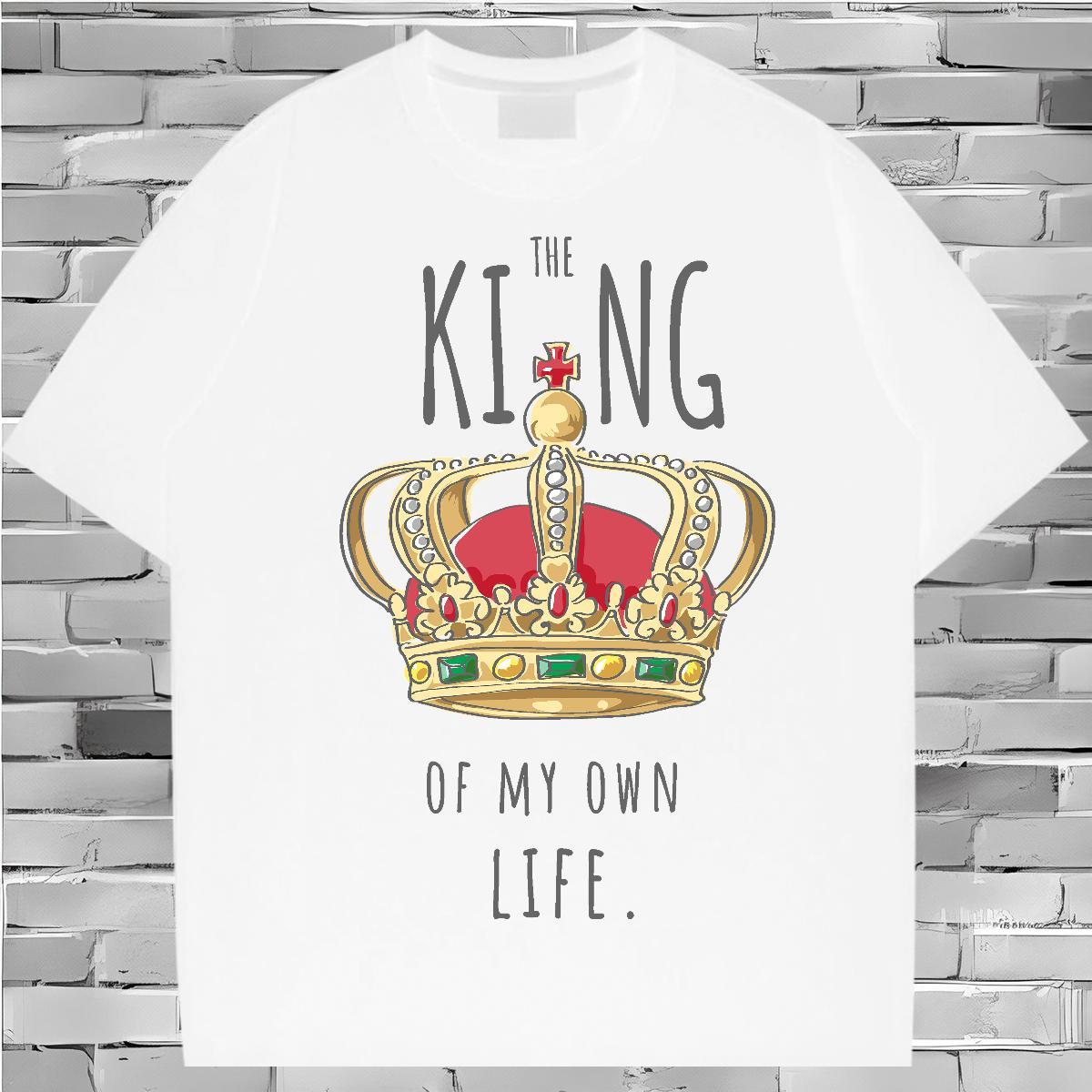Brand T-Shirts letter Tees 100% Cotton 230g Hip Hop Street Loose Fit Customized Round Neck Short Sleeve Tshirts