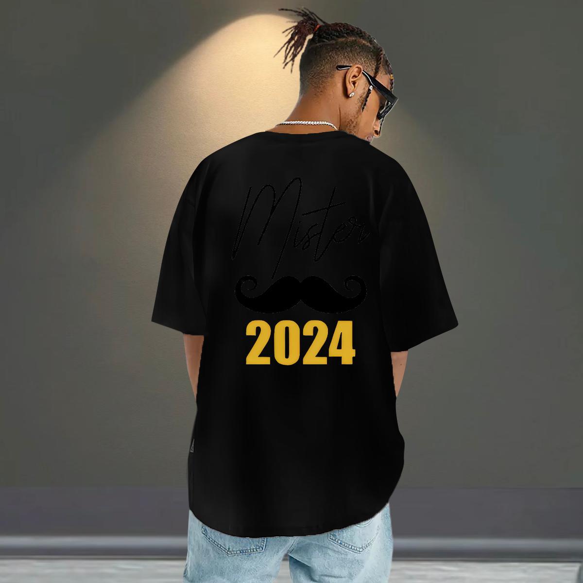 Fashion Designer T-Shirts letter Tops 100% Cotton 230g Street Wear Brand DIY Printed Crew Neck Couples T Shirts