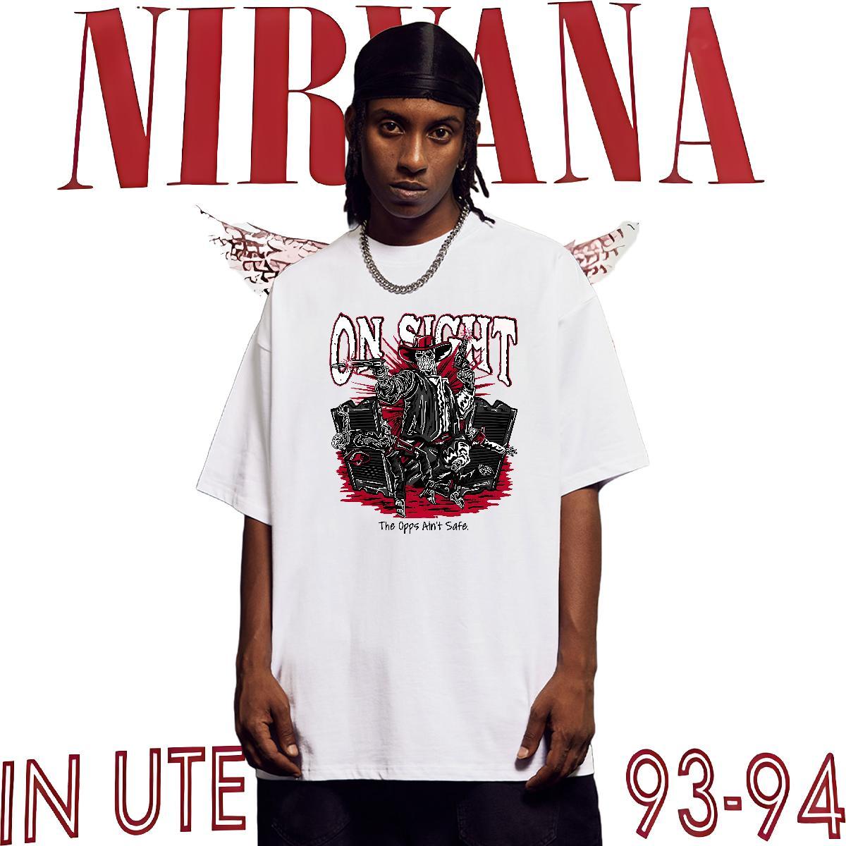 Fashion T-Shirts skull Tshirts 230g Cotton Sports Casual Soft DIY Breathable Crew Neck Men Tops Tees