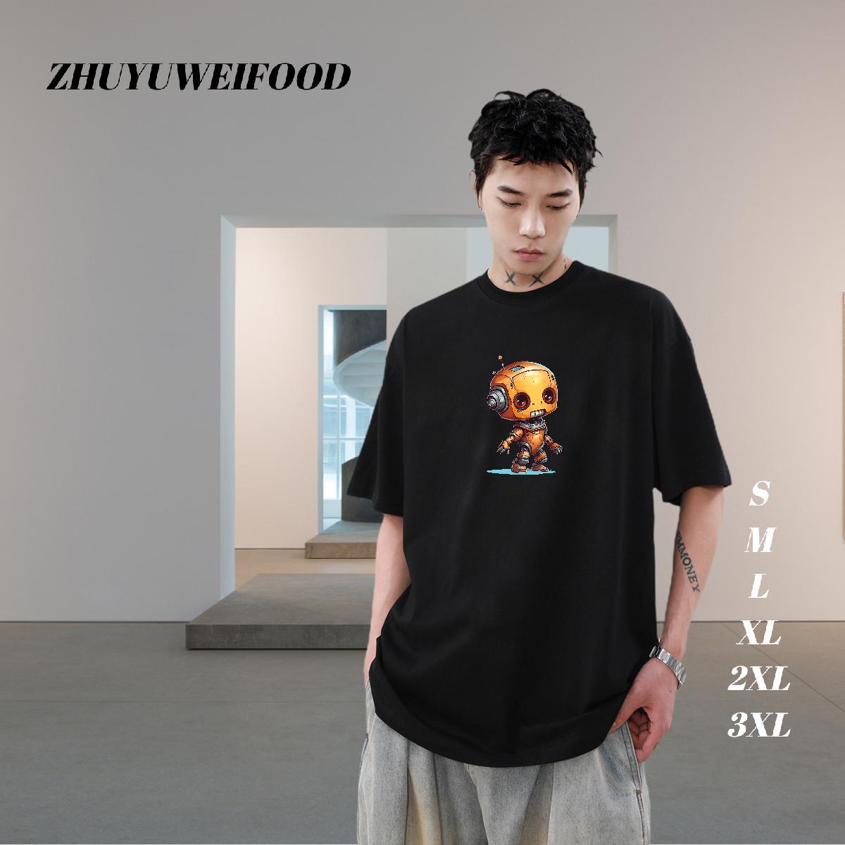 Fashion Designer Mens T Shirts ET Tops Shirt 230g Pure Cotton Outdoor Unisex Oversized Short Sleeve Soft Mens Tshirts
