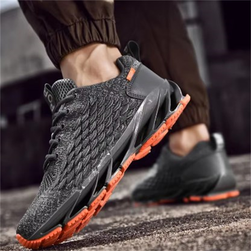 Casual Shoes Men's Sports Training Sneakers Air Cushion Mesh Tennis Outdoor Running Non-slip Wear-resistant