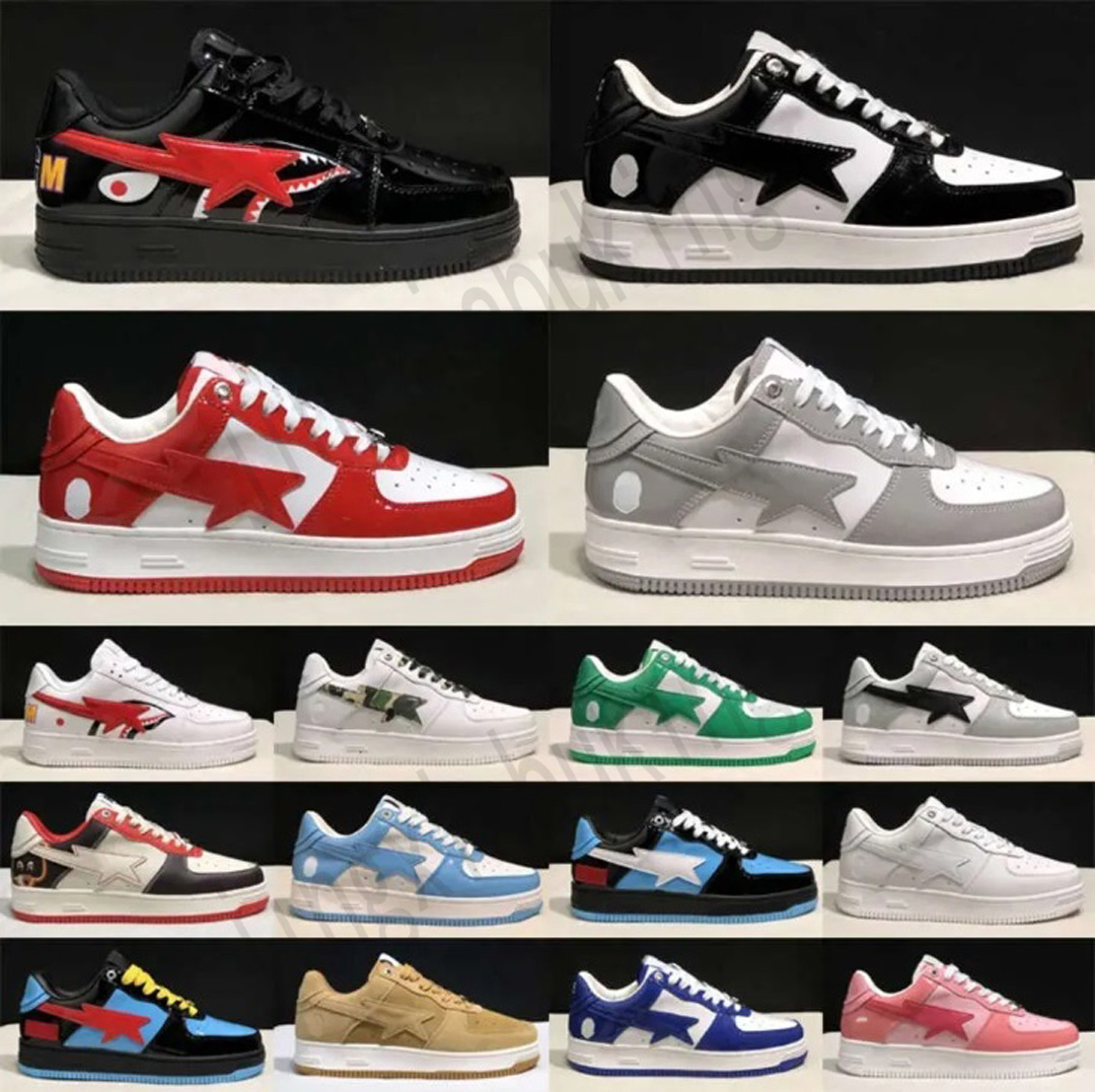 2024 Designer shoes Sneaker Casual Shoes Black White Platform Plate-forme Brown Ivory For Patent Leather Green Pink Men Women Trainer Jogging Size 36-45 with box