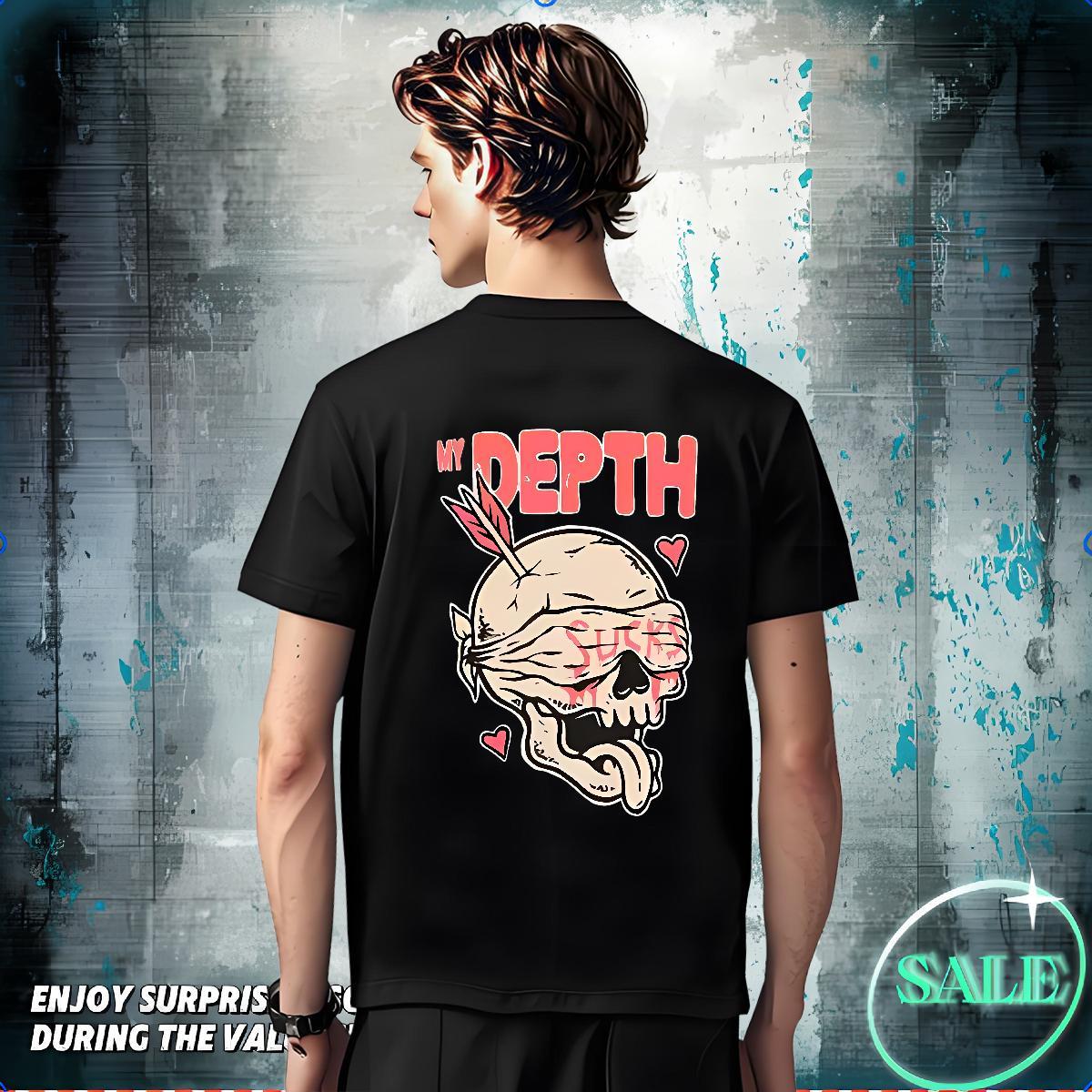 Designer Fashion Men T Shirts masked Clothings 100% Cotton 230g Street Casual Classic Custom Anime Breathable Short Sleeve Mens Tshirts