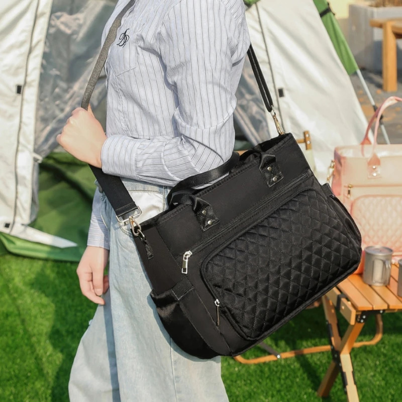 Insulated Lunch Bag Large Lunch Bags For Women Men Reusable Lunch Bag With Adjustable Shoulder Strap Mummy Bag Travel Storage 240805