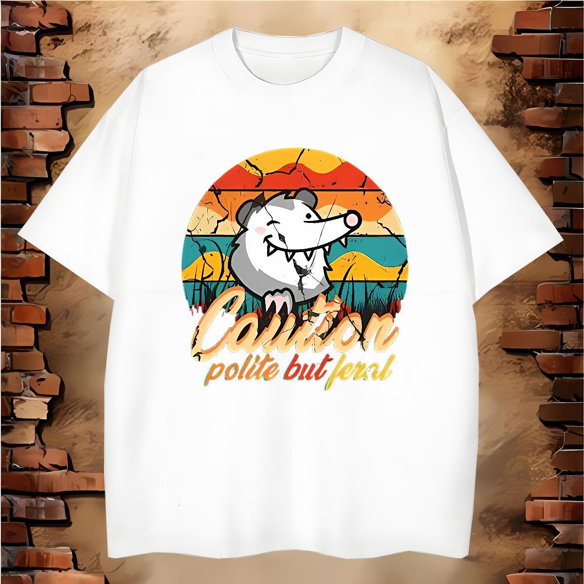 New Man T Shirts scenery Clothings 100% Cotton 230g Casual Daily Wear Loose Fit Oversized 4XL Round Neck Short Sleeve Men Tees