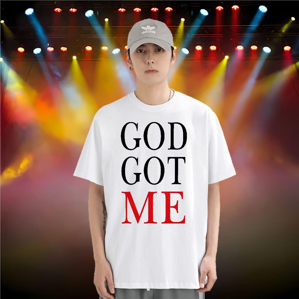 Factory Direct T-Shirts for Men letter Top Tees 230g Cotton Beach Wholesale White Plus Size Crew Neck Breathable Tshirt for Man Woman