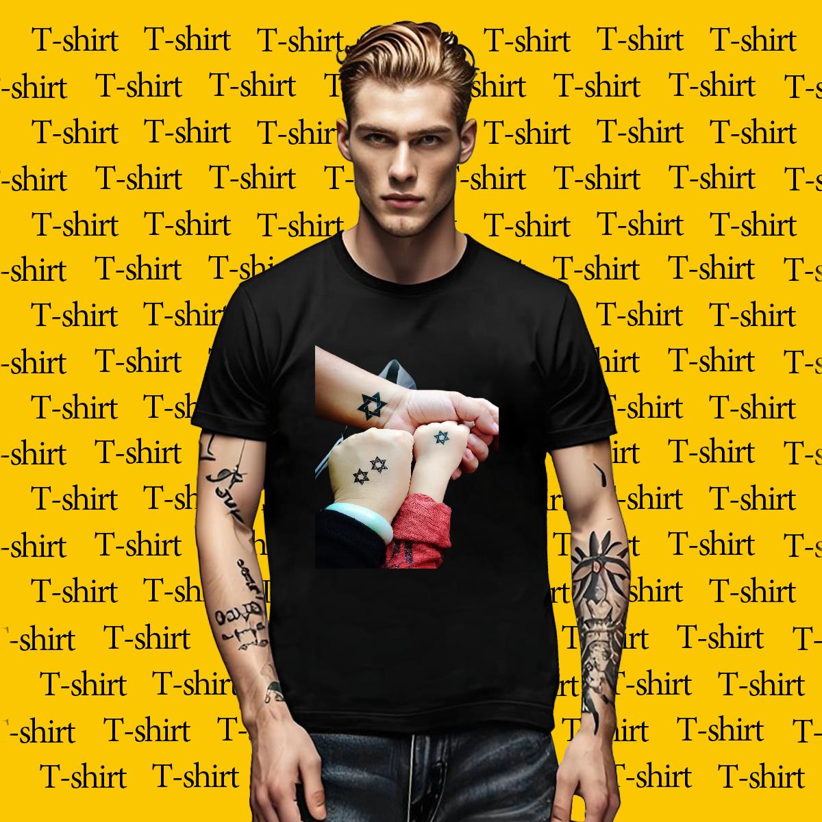 Cool Man T Shirts 230g Cotton Anime Printing Street Breathable Short Sleeve Men Clothes T-Shirt Free Shipping Plus Size Custom Tees