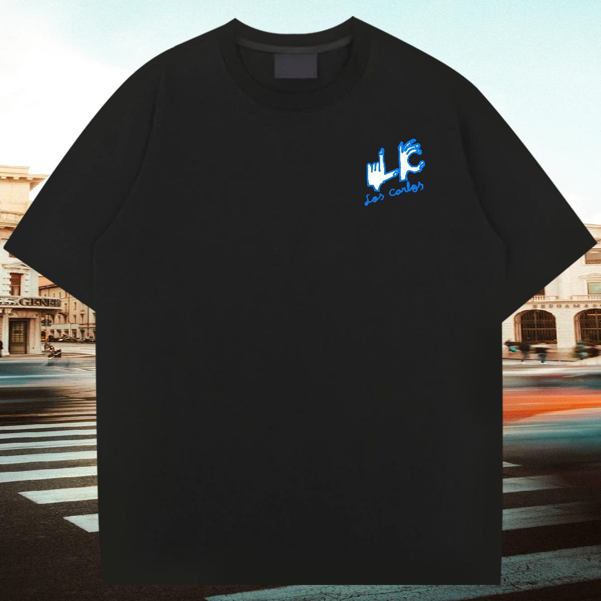Brand T-Shirts for Men letter Tshirts 100% Cotton 230g Outdoor Cool Design DIY Logo Oversized Breathable Short Sleeve Men Tops Tees