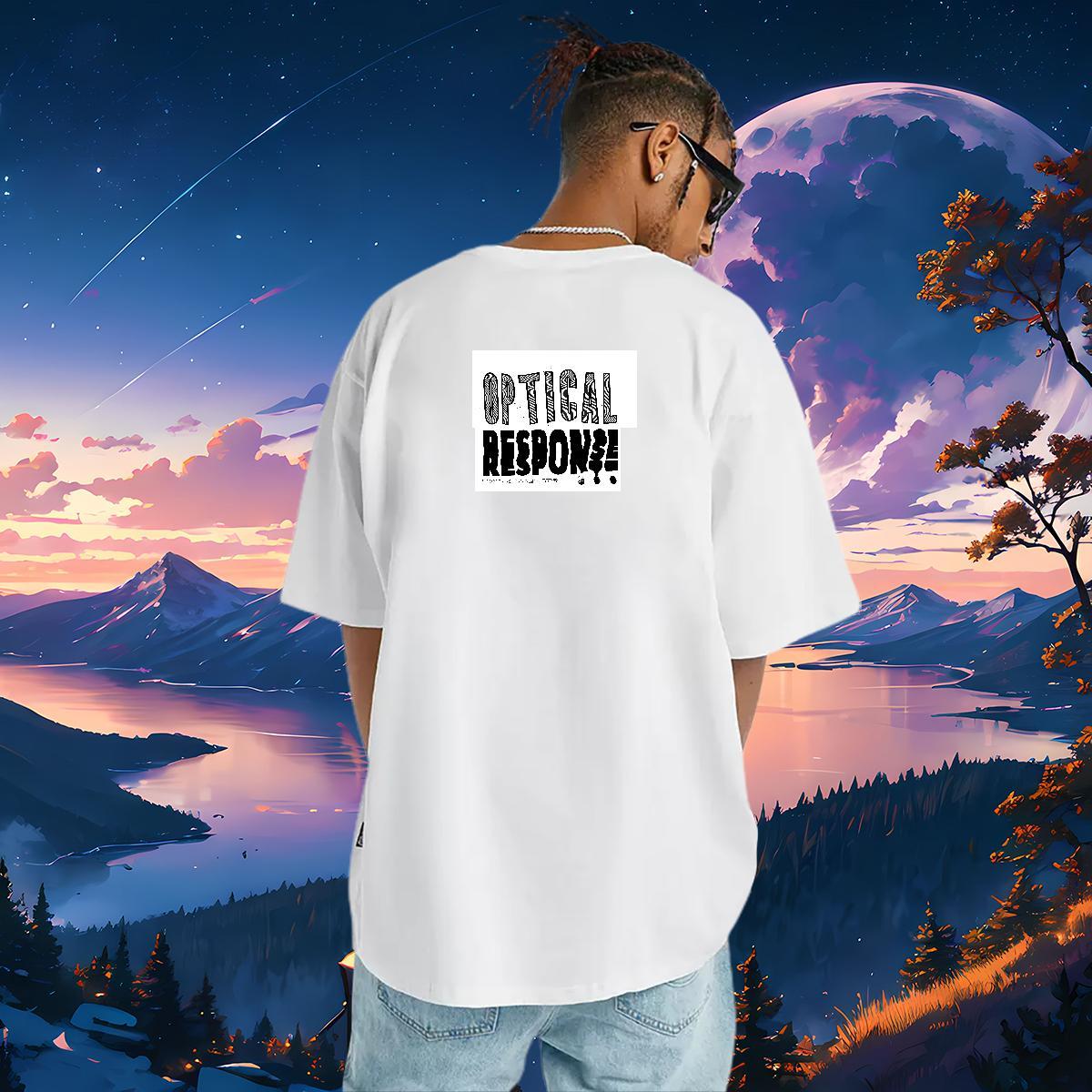 DIY Customized T-Shirts for Men letter Clothings 100% Cotton 230g Street Wear Cool DIY Printed Short Sleeve Soft Tshirt for Man Woman