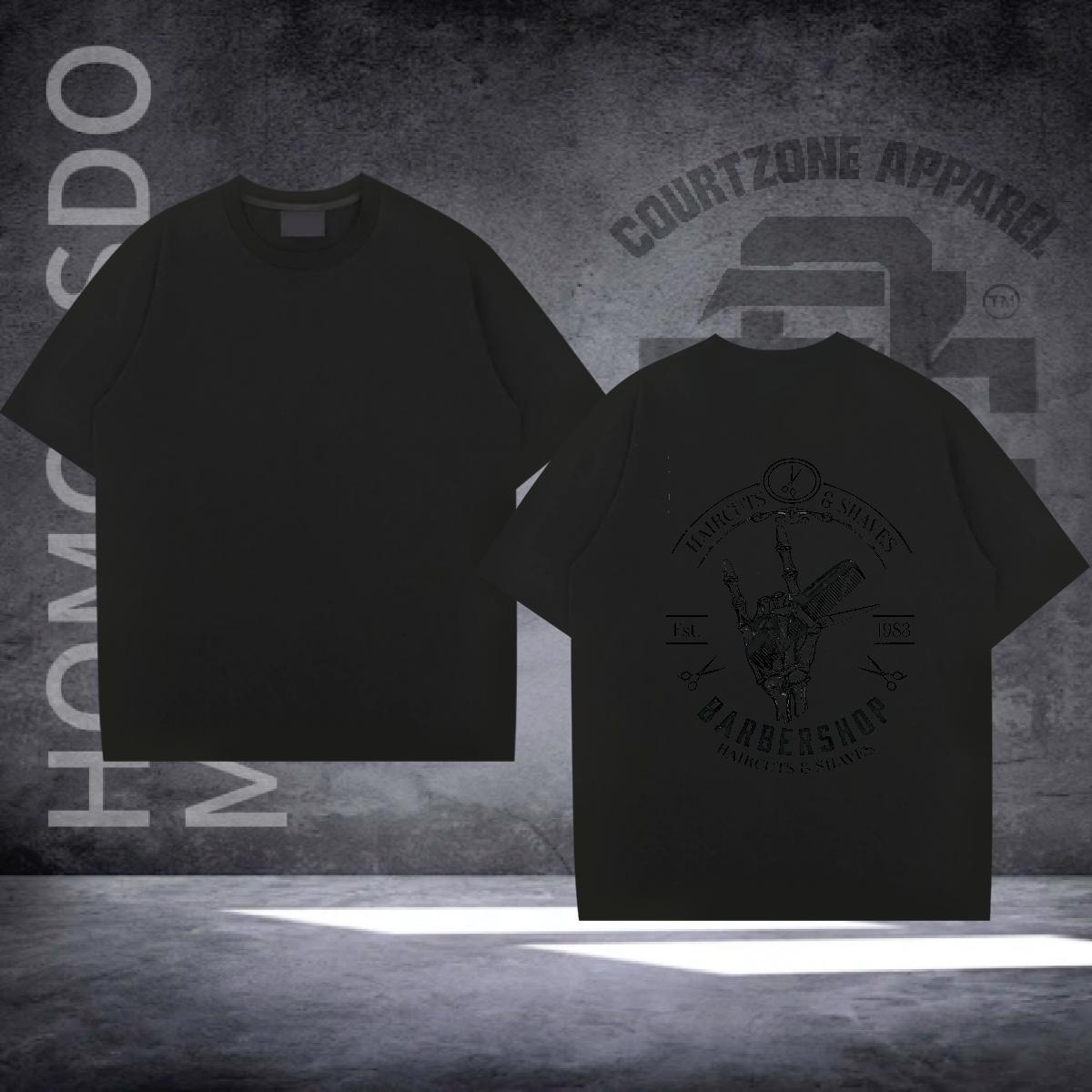 2024 DIY T-Shirts for Men hands Top Tees 100% Cotton 230g Spring Summer Wholesale DIY Printed Pure Cotton Men Clothes T-Shirt