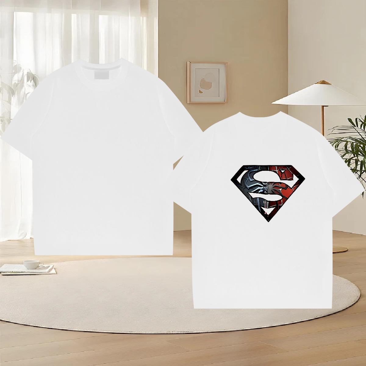 DIY Customized T shirt letter Tops Shirt 100% Cotton 230g Casual Comfortable Custom Anime Breathable Crew Neck Men Tees