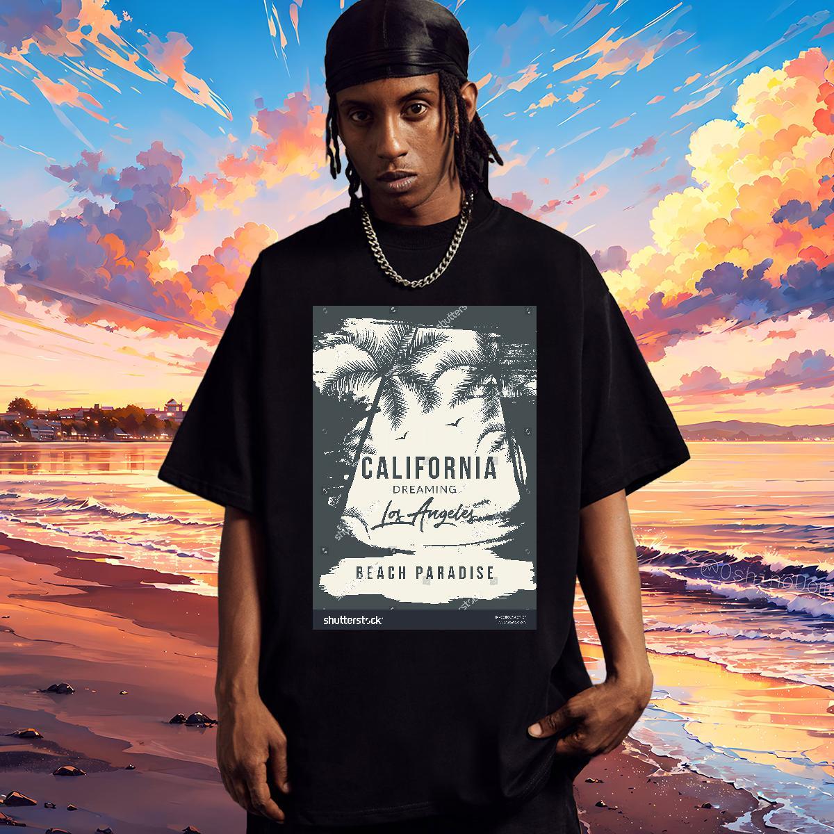 Fashion T-Shirts for Men tree Tshirts 230g 100% Cotton Hip Hop Street Unisex White Plus Size Breathable Crew Neck Men Tops Tees