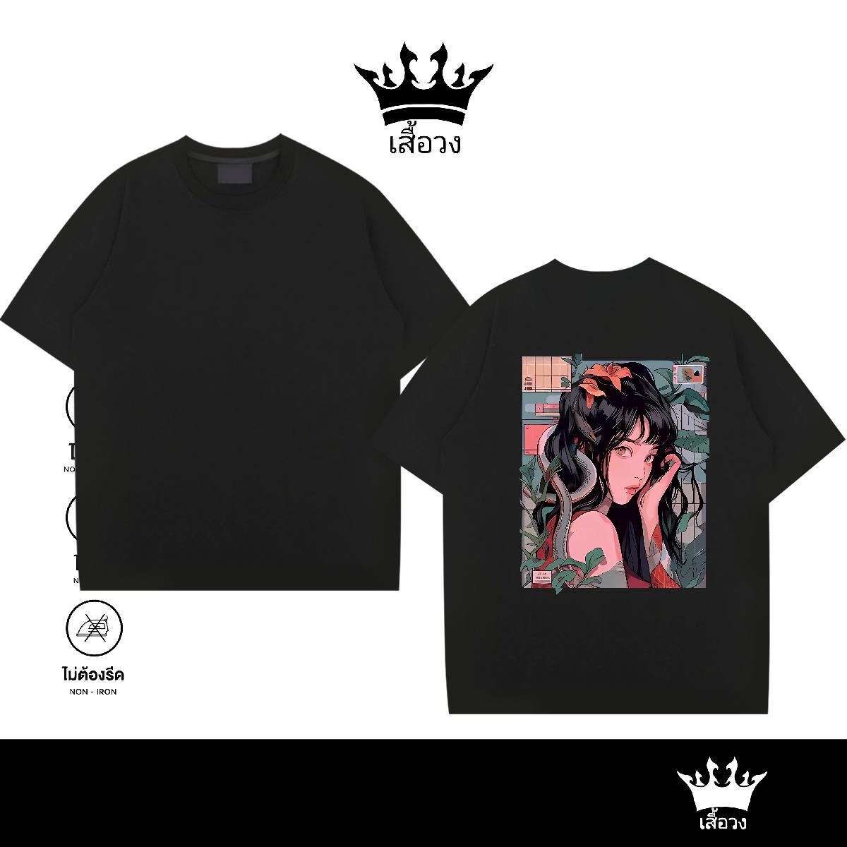 Stylist T shirt women Tees 230g Pure Cotton Outdoor Wholesale Plus Size Cartoon Short Sleeve Soft Men Tees