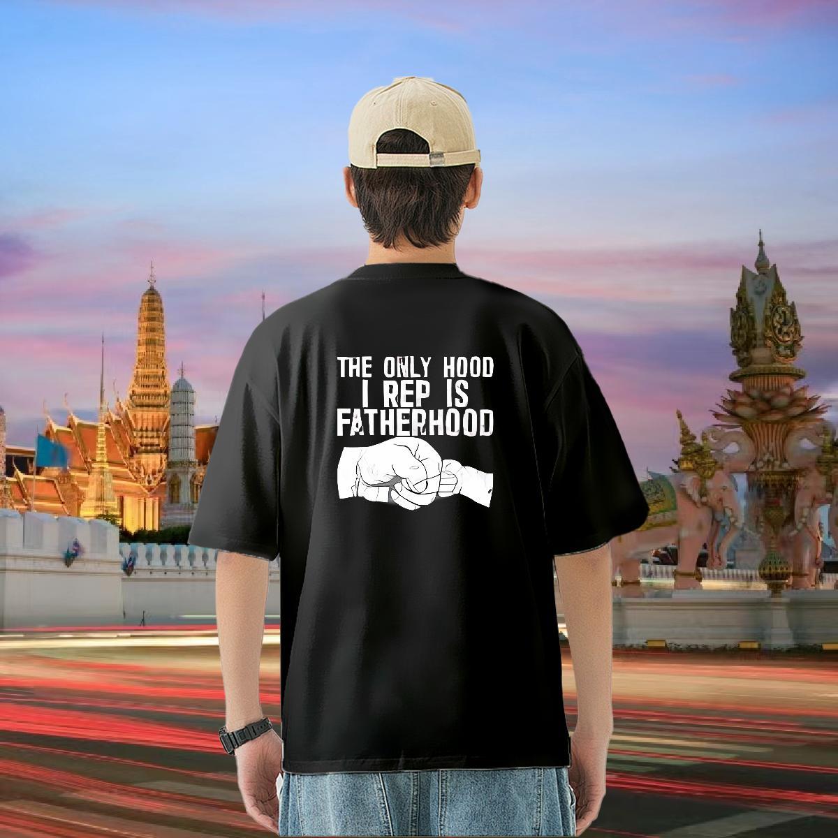 Classic Man T Shirts hands Tops 230g 100% Cotton Sports Casual Cool DIY Logo Oversized Crew Neck Breathable Couples T Shirts