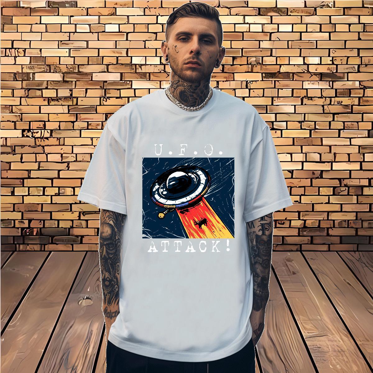 2024 Summer T shirt ET Tops 230g Pure Cotton Hip Hop Street Comfortable Black Oversized Breathable Soft Mens Tshirts