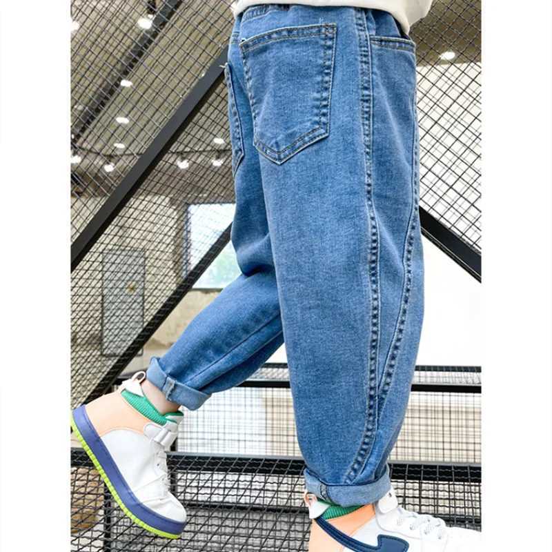 Jeans Vintage Baby Spring Autumn Jeans Pants For Boys Children Kids Trousers Clothing Teenagers Gift Home Outdoor High Quality