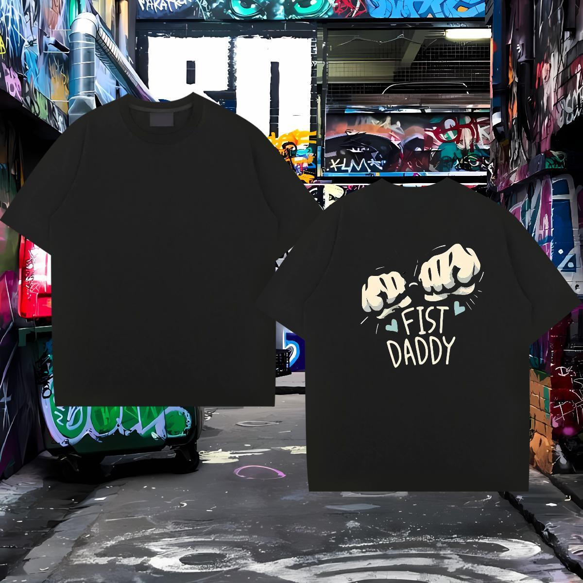Designer Fashion T-Shirts hands Wear 230g Cotton Hip Hop TOP Quality Oversized 3XL 4XL Breathable Short Sleeve Tshirt for Man Woman