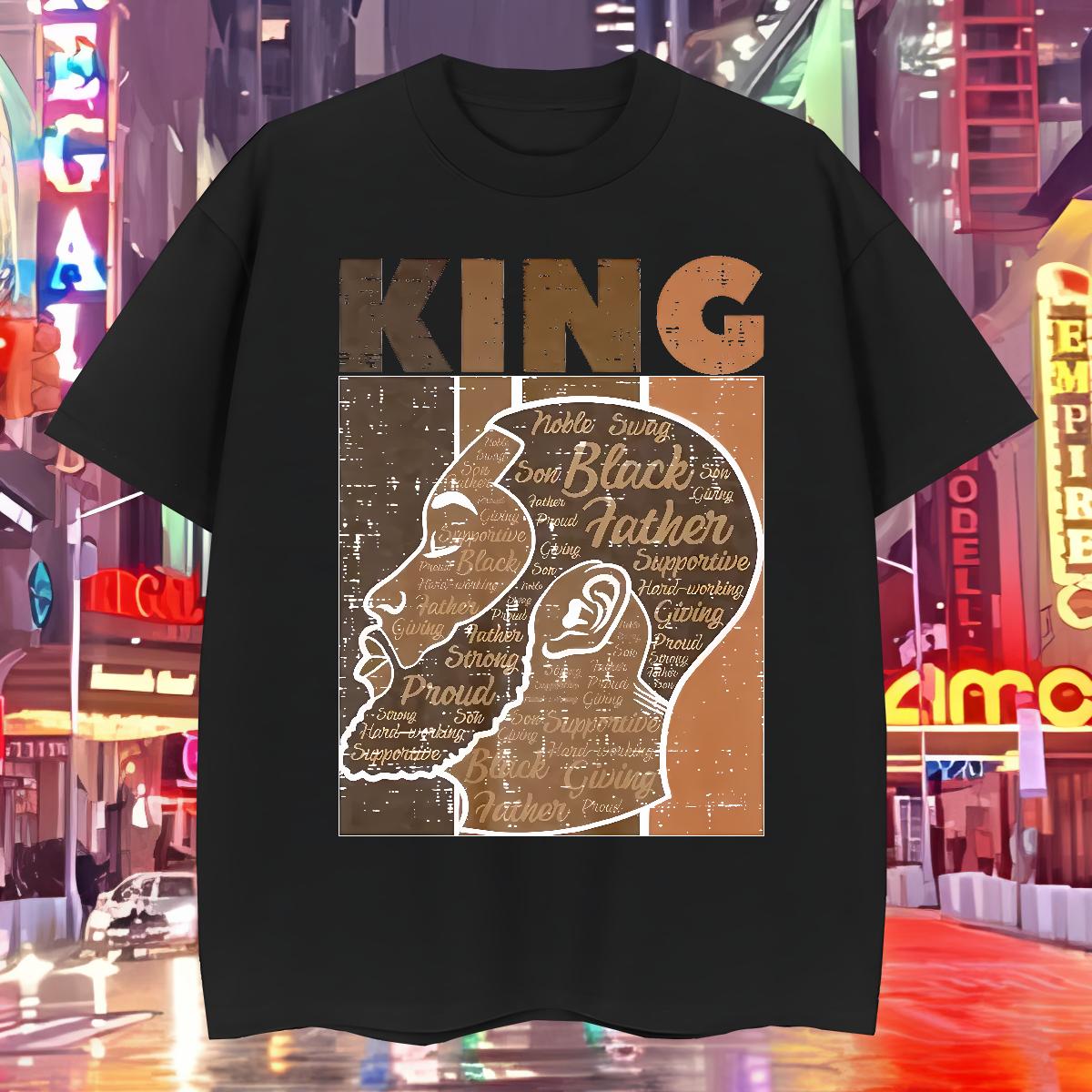 Popular T-Shirts for Men XH-730-W 230g 100% Cotton Street Casual Pure Cotton Mens Tshirts 2024 Summer Skull Tops