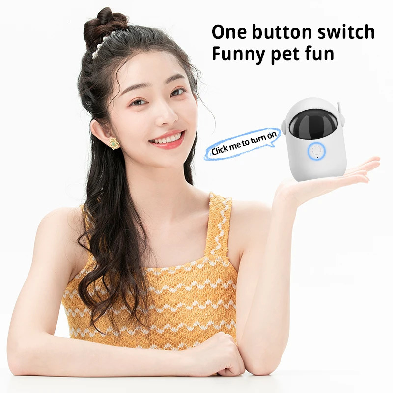 Automatic cat laser toy interactive indoor light rechargeable infrared pet teasing device pointer dog 240806