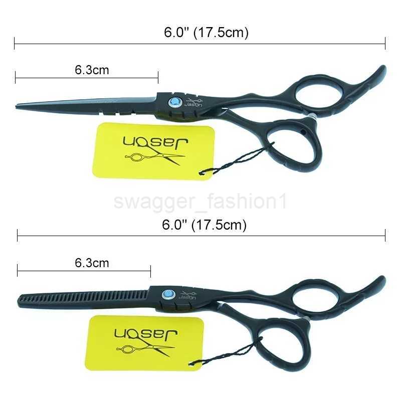 5.5 6.0 Professional Hair Scissors Japanese 440C Steel Hairdressing Hair Shears Salon Styling Cutting Thinning Scissors A0061DXJ240807