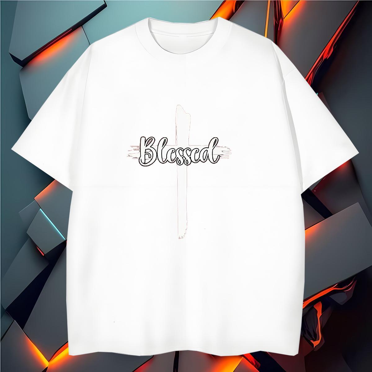 2024 T Shirts Men letter Tees Shirts 230g 100% Cotton Sport Comfortable Custom Big Size Breathable Short Sleeve Men Tees