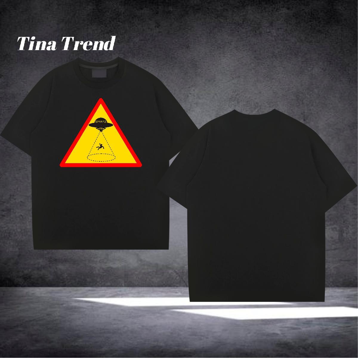 New Arrival Mens T Shirts UFO Tshirts 230g 100% Cotton High Street Hip Hop Unisex Anime Round Neck Short Sleeve Mens Tshirts