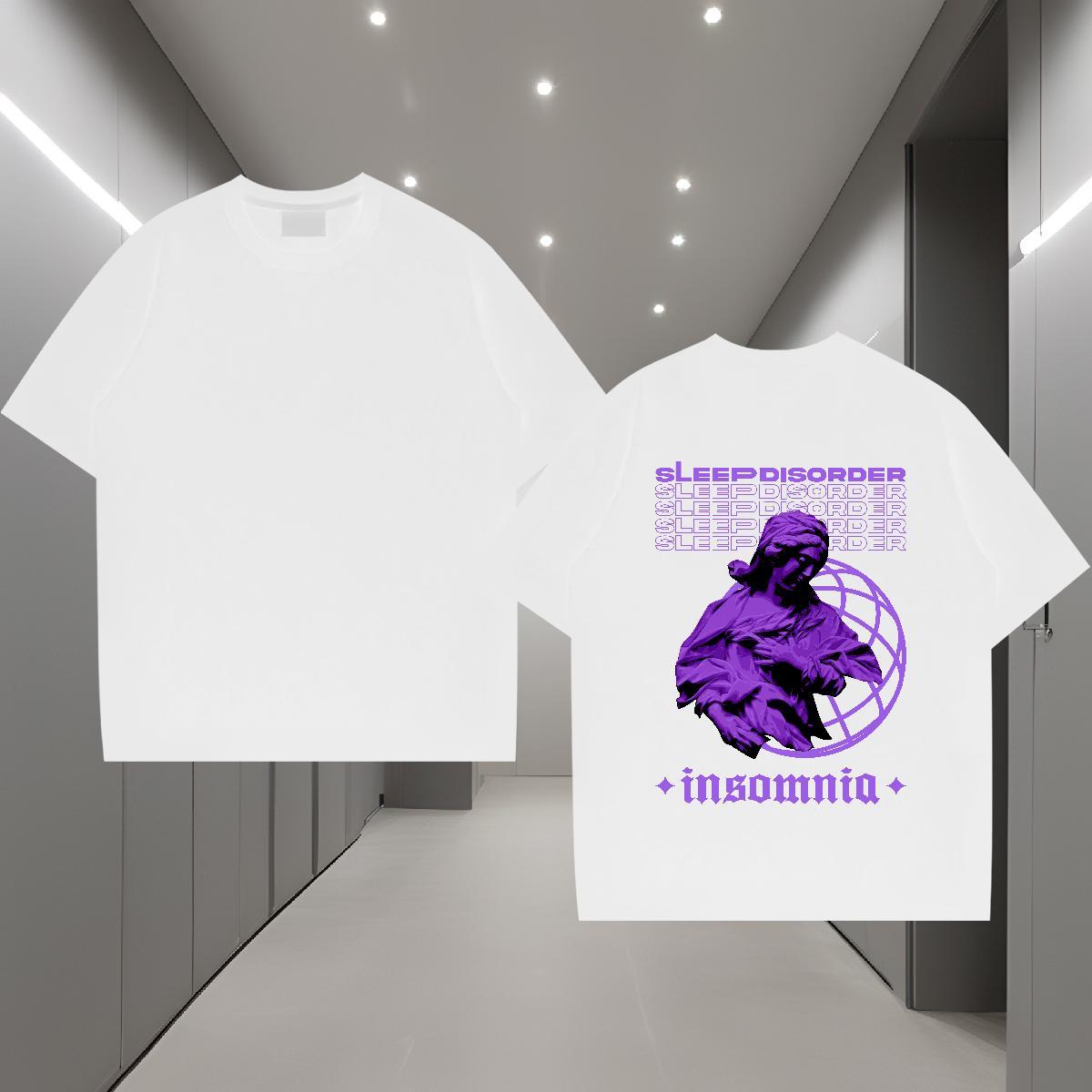 Designer Fashion Mens T Shirts portrait Tops Tees 230g Cotton Street Wear Brand Custom Print Oversized Breathable Short Sleeve Men Clothes T-Shirt