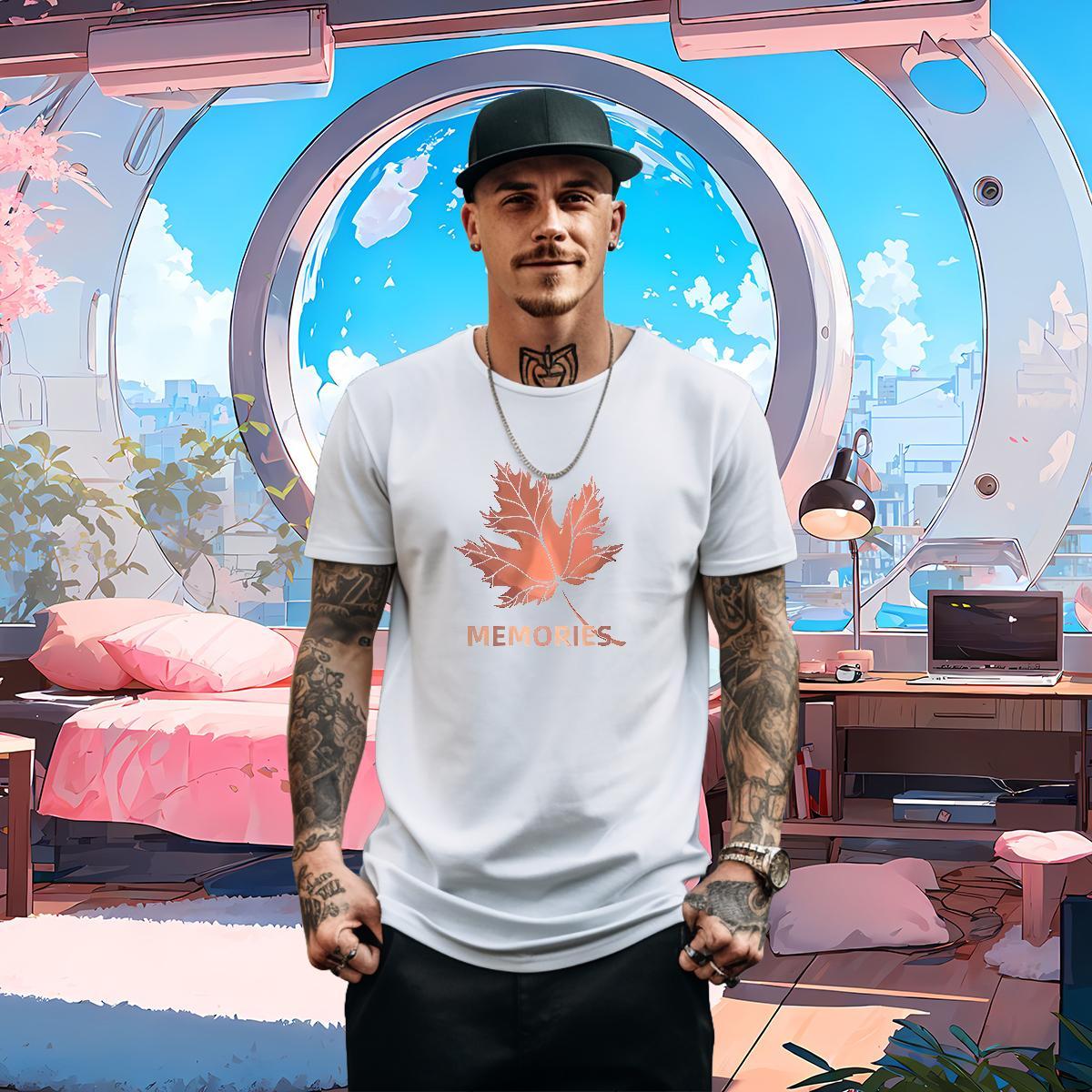 Stylist Mens T Shirts letter Clothes 230g Cotton Daily Outfit Wholesale DIY Breathable Crew Neck Tshirt for Man Woman
