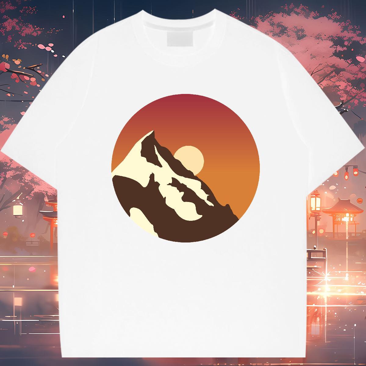 Fashion Man T Shirts sky Tops Tees 100% Cotton 230g Casual Daily Wear Free Shipping Custom Printed Breathable Crew Neck Men Tshirts