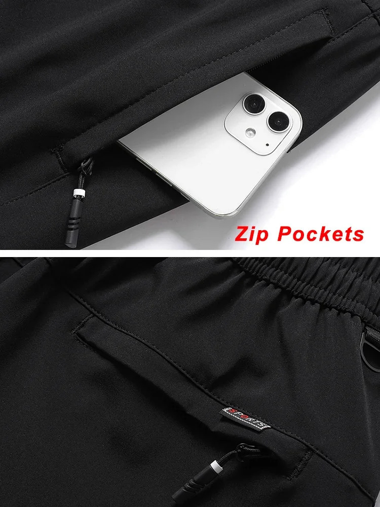 Winter Thick Warm Fleece Sweatpants Men Joggers Plus Size Straight Long Track Pants Windproof and Waterproof Thermal Trousers 240806