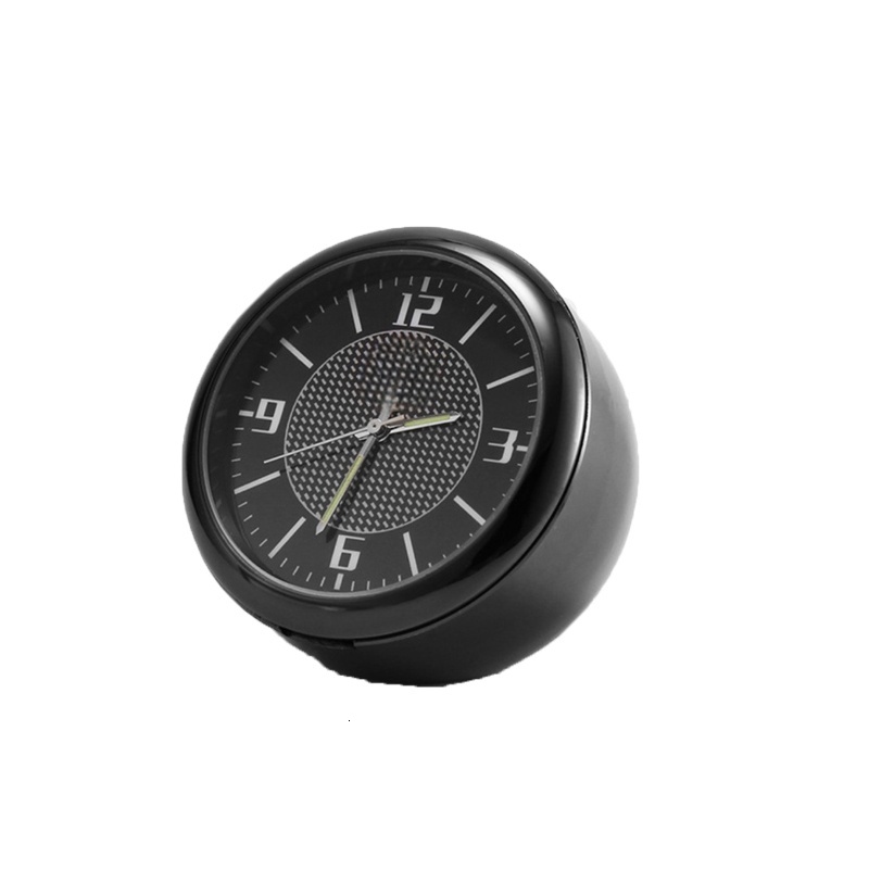 New Car Clock Luminous Mini Automobiles Internal Stick-On Digital Watch Mechanics Quartz Clocks Auto Ornament 40Mm 43Mm