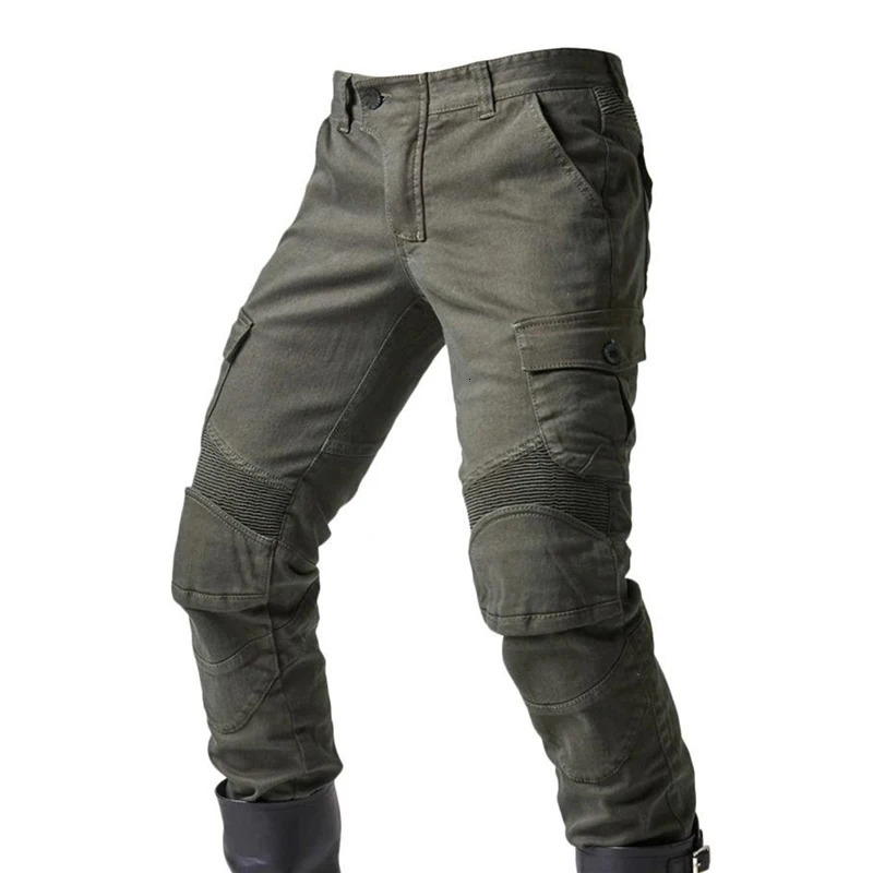 Men Motorcycle Jeans Summer Outdoor Riding Trousers Dropresistant Pants With Protective Gear 240806